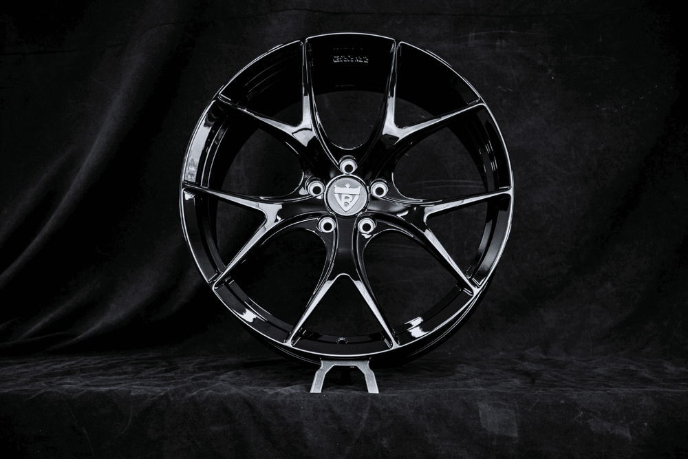 Custom 20 inch Mercedes-Benz black wheel RV-MR05 front view
