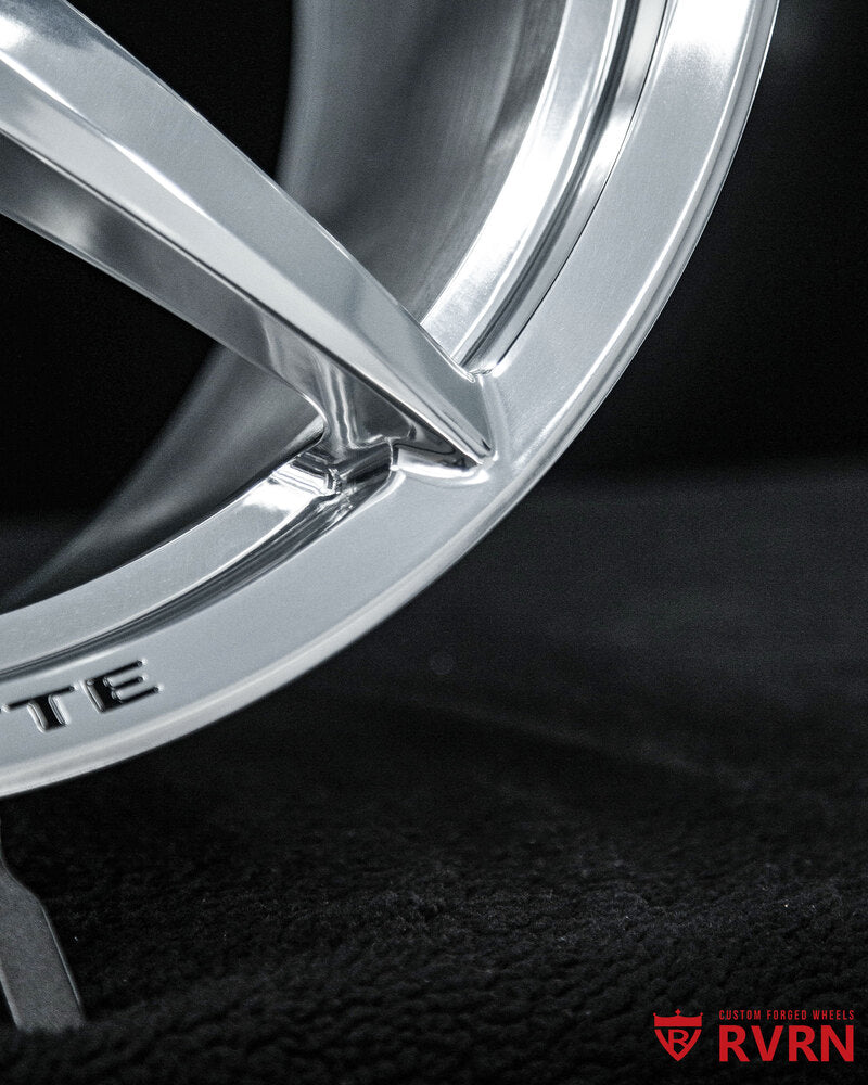 Custom RVRN forged wheels fitted on 2025 Corvette C8 Stingray