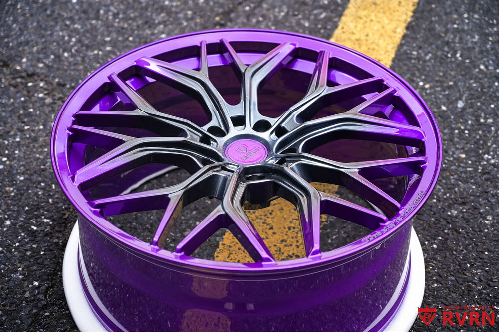Barrel color-matched purple metallic fade to black, RV-MD04 series