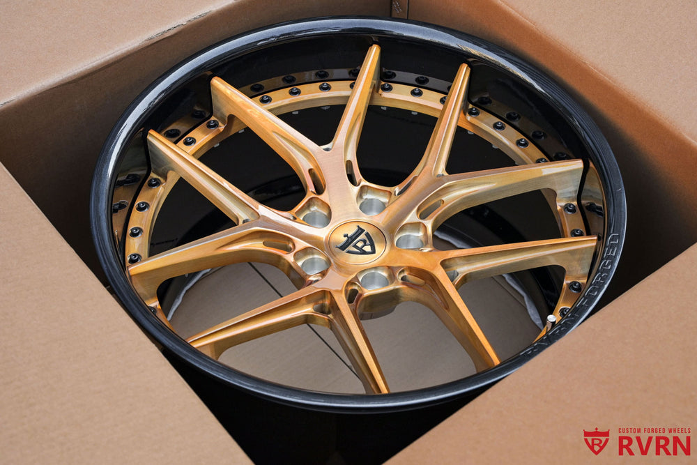 custom C8 wheels Carbon Flash Metallic black barrel gloss black lip 20x10 21x13 forged setup design your own wheels
