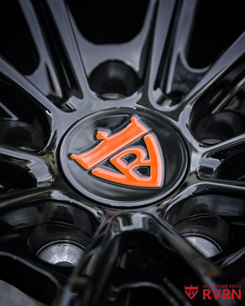 2026 McLaren Artura forged wheels in 19x8.5 front and 20x10.5 rear custom staggered setup by RVRN Wheels