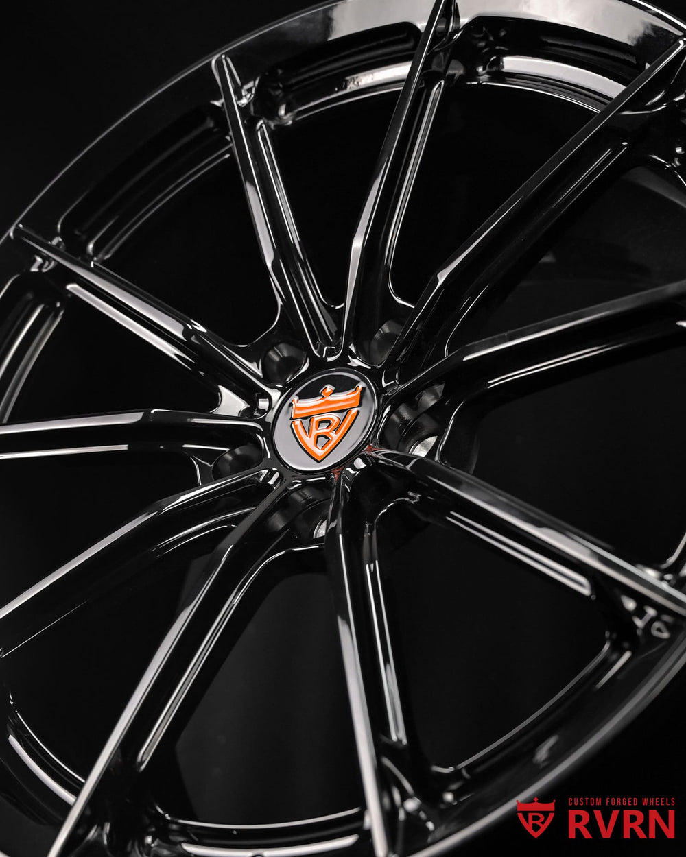 RVRN Wheels 1 piece forged wheels for McLaren Artura featuring lightweight RV-MC29 multi spoke wheel construction