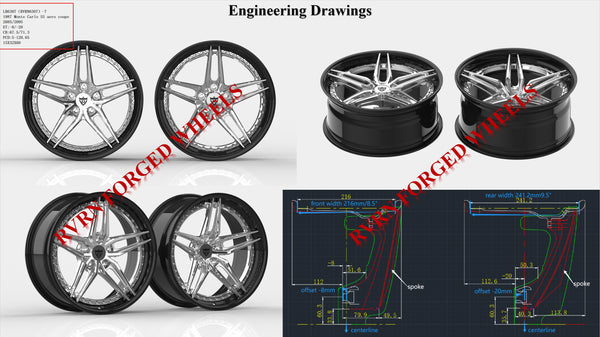 CAD Wheel Engineer Drawings