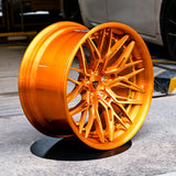 Aftermarket Cocnave Wheels for BMW M1-M6-Custom Forged Concave 2-Piece 20inch staggered Rims Copper Color-RVRN Wheels