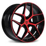 CUSTOM_1_PIECE_FORGED_RED_WHEELS_SERIES-_RV-MS203_-_RVRN_WHEELS_-_AFTERMARKET_RIMS_-_Monoblock - Aluminum Alloy