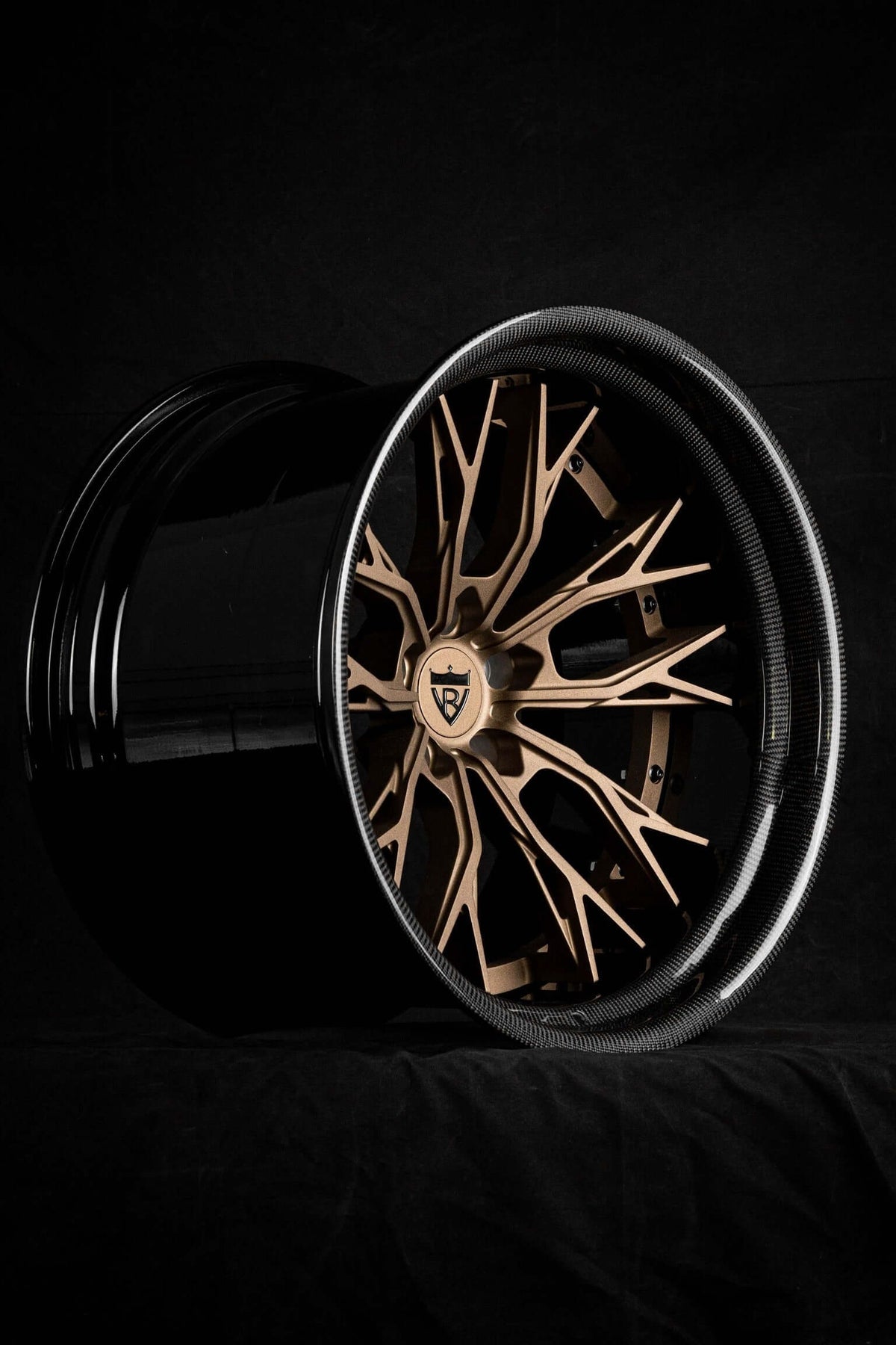 2021 Corvette C8 Z51 Widebody Build Forged 2-Piece Step Lip Wheels: RV-DC04