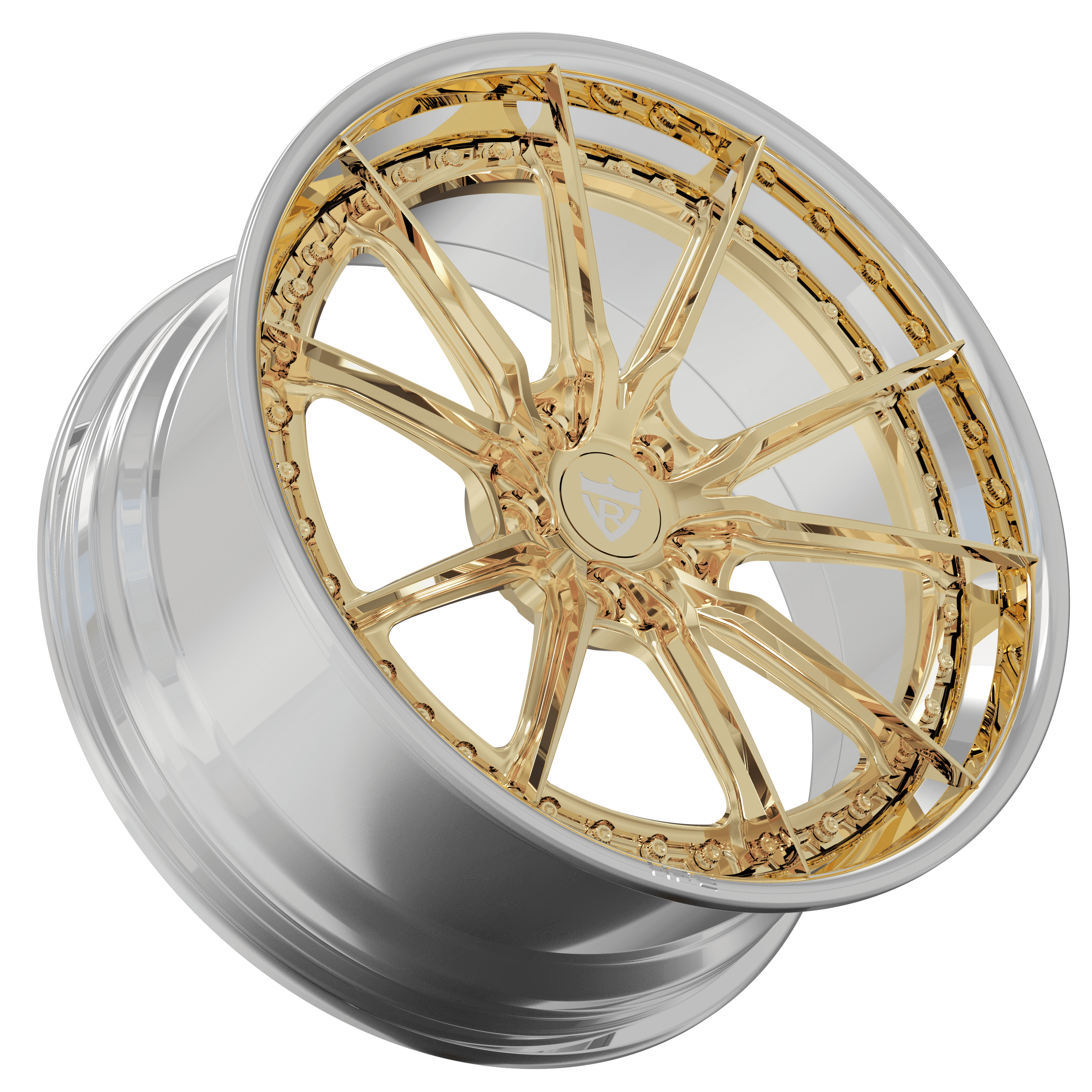 Custom Dc Rims Custom Forged 2-Piece Wheels: RV-DC05 Corvette Rims