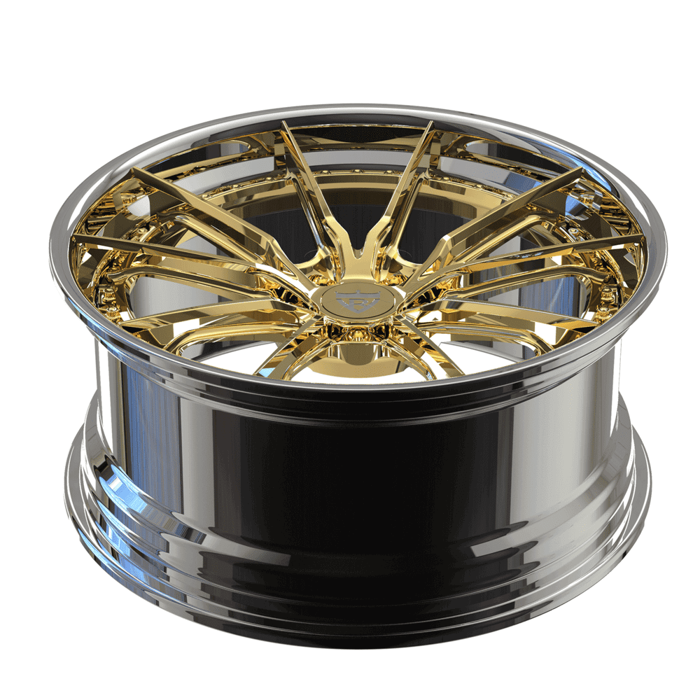 Custom Forged 2-Piece Wheels: RV-DC05 Corvette Rims