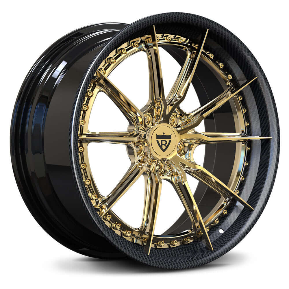 Custom Rv Rims Custom Forged 2-Piece Wheels: RV-DC05 Corvette Rims