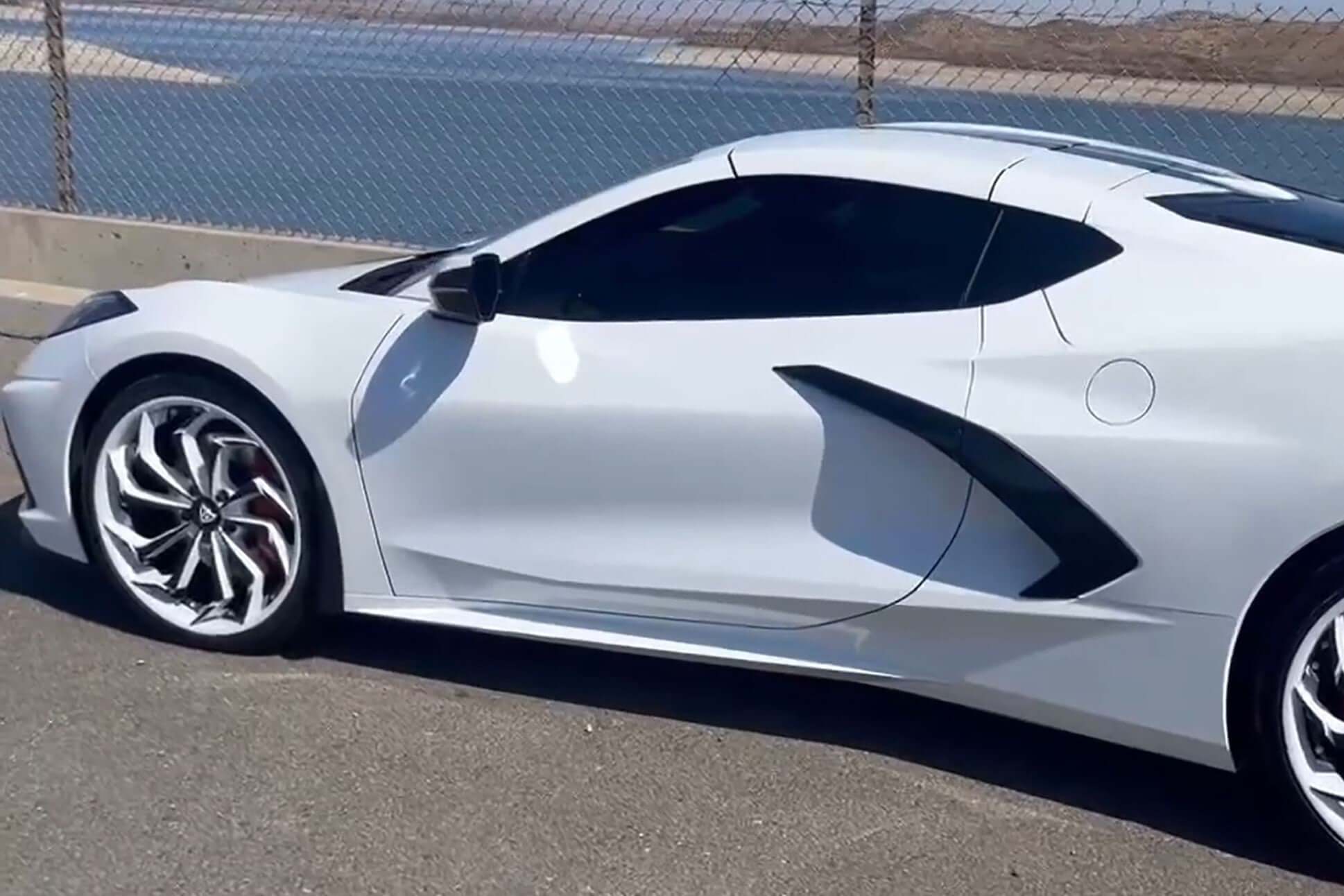 2022 Corvette C8 Custom Wheels: White & Black Rims – RVRN WHEELS