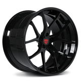 Aston Martin Vantage wheels in glossy black, custom-built to order-RVRN custom forged 2-piece wheels RV-DC24  