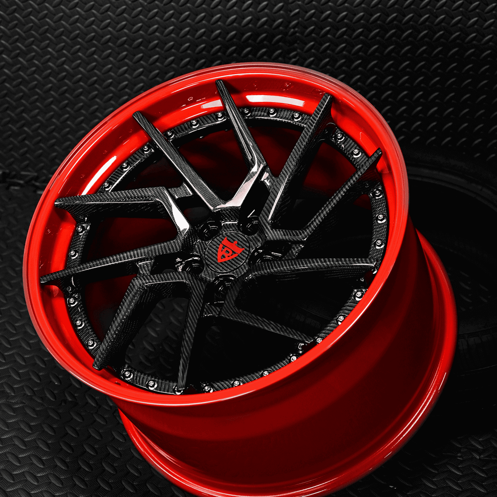 2019 Ferrari 488 GTB Custom 21 Carbon Fiber Wheels: RV-DF041 – RVRN WHEELS