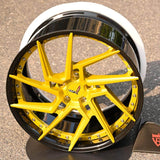 CUSTOM 2 PIECE FORGED WHEELS: RV-DF041