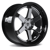 CUSTOM FORGED 2-PIECE 6 SPOKE WHEELS: RV-DF37