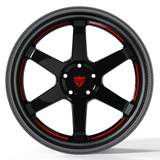 CUSTOM FORGED 2-PIECE 6 SPOKE WHEELS: RV-DF37