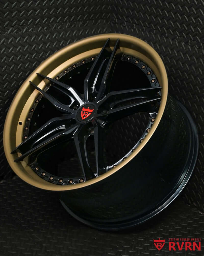 Corvette Star Rims 2025 Corvette C8 Custom Carbon Flash 5 Spoke Wheels | RV-DP03 – RVRN WHEELS
