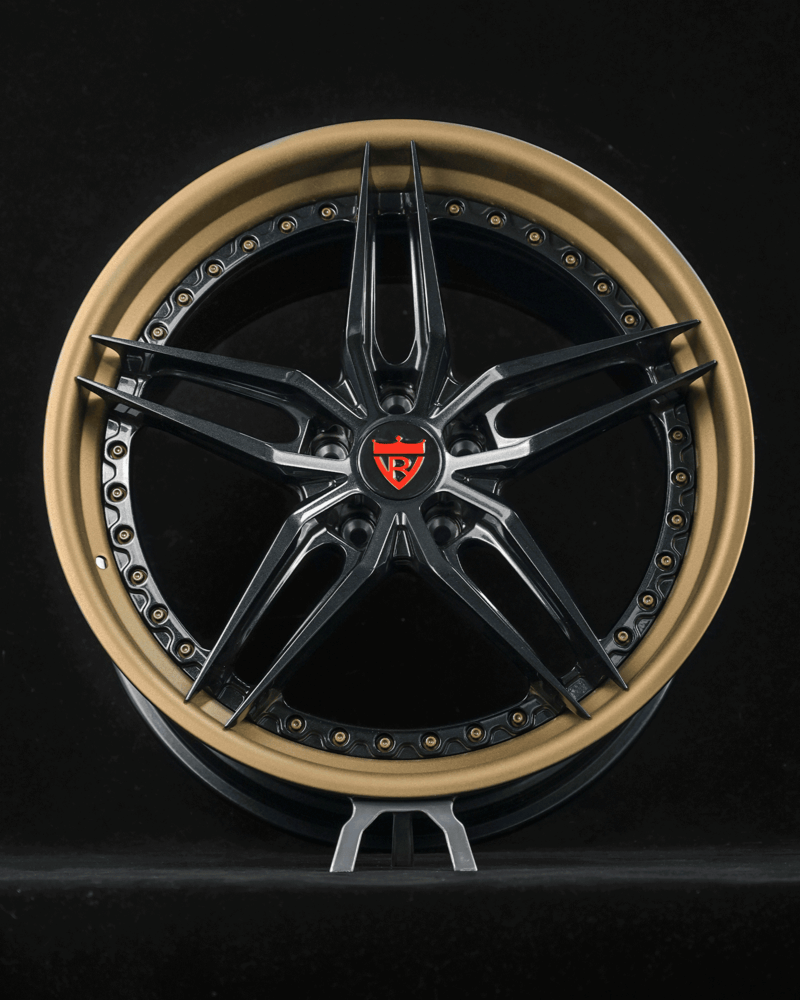 Corvette Star Rims 2025 Corvette C8 Custom Carbon Flash 5 Spoke Wheels | RV-DP03 – RVRN WHEELS