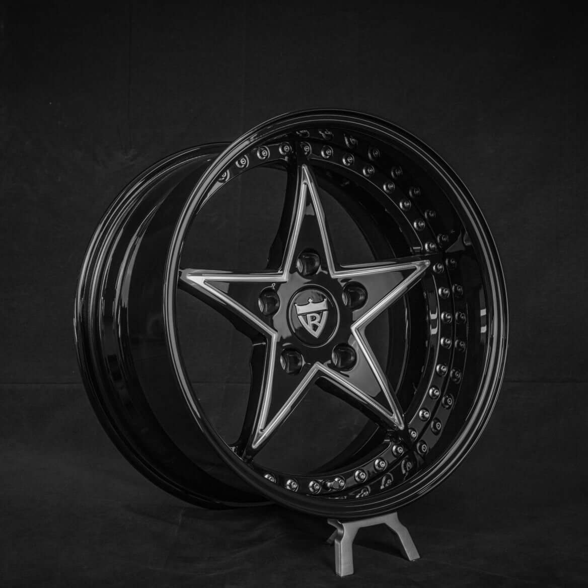 2023 Jeep Wrangler Custom Deep Dish 5 Star Wheels: RV-DR02