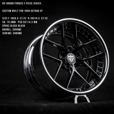 CUSTOM 2-PIECE FORGED WHEELS: RV-DR08