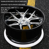 CUSTOM 2-PIECE FORGED WHEELS: RV-DR08