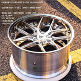 CUSTOM 2-PIECE FORGED WHEELS: RV-DR08