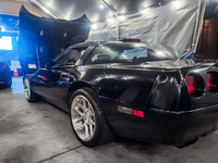 Full view of 1994 Corvette C4 ZR1 equipped with RVRN custom RV-DR08D forged wheels, showing polished details.