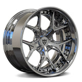 Chevy camaro custom aftermarket wheels-deep concave chrome custom rims- RVRN Forged RV-DR08D 