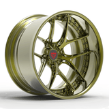 green wheels deep dish custom aftermarket forged wheels for trucks and suvs, RVRN Wheels RV-DR08D Series