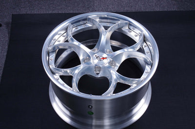 2000 Corvette C5 Wheels-custom aftermarket polish forged 2-piece series-RVRN RV-DS016 Forged 