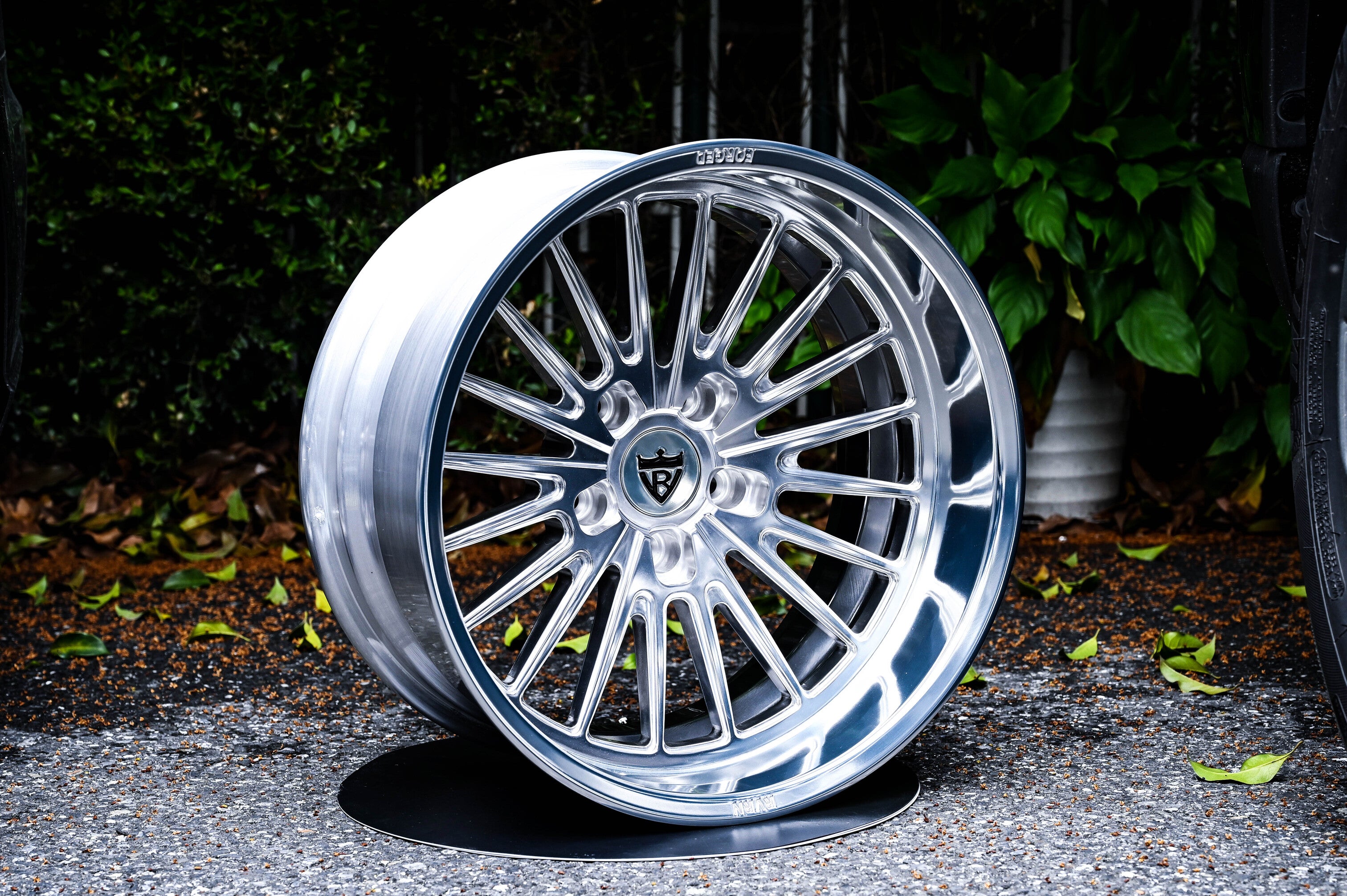 Jeep Wrangler Custom Deep Dish Monoblock Wheels-RVRN Forged