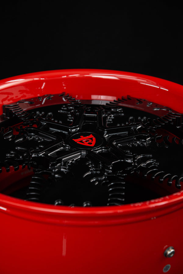 2020 Corvette C8 Z51 - Gloss black & Red