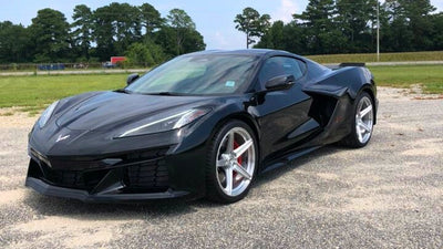 Corvette C8 Z06 brake clearance and wheel spokes — RV-MB559 brushed aluminum forged wheels