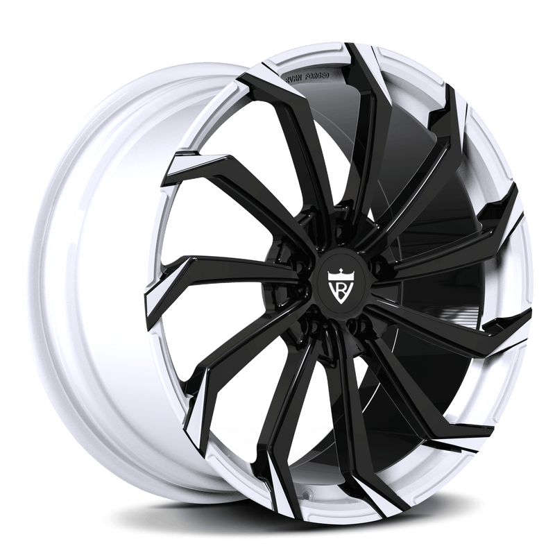Custom forged 1-piece RV-MC02 wheel, 15"-26" sizes, aerospace-grade forged 6061-T6 aluminum alloy with custom finishes, suitable for Dodge Dakota R/T
