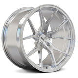 Custom forged monoblock wheel for Corvette C8, showcasing a sleek design and high-performance aluminum alloy finish.