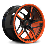 Full Orange Barrel Forged Monoblock Wheel RV-MC36 for Corvette C6 Z06 – Custom Racing Rims 