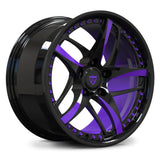 Purple Inner Barrel Forged Monoblock Wheel RV-MC36 for Corvette C6 Z06 – Performance Rims