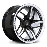 Full White Barrel Forged Monoblock Wheel RV-MC36 for Corvette C6 Z06 – Custom Upgrade  