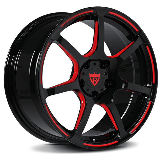 Custom Red & Black Forged Wheels & Rims | RVRN Forged – RVRN WHEELS