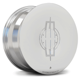 Custom forged monoblock full face wheel for Lincoln vehicles, showcasing precision design and high-quality aluminum alloy.