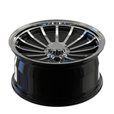 Custom forged monoblock wheel RV-MR04 for Toyota Tundra, featuring deep dish design and machined aerospace-grade 6061-T6 aluminum.