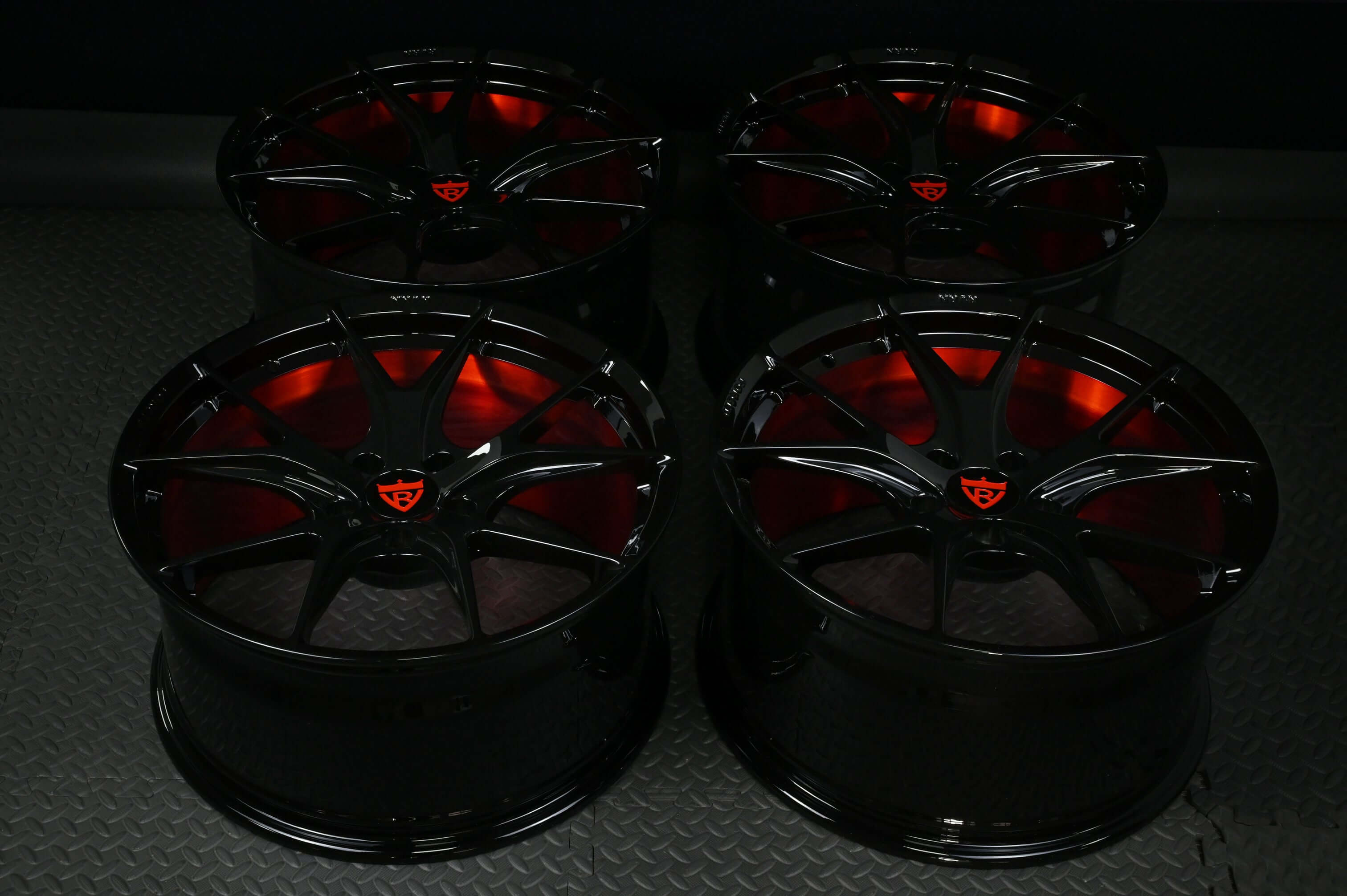 2024 Ford Mustang Custom Aftermarket Wheels-Forged Concave Monoblock Rims-RVRN Forged