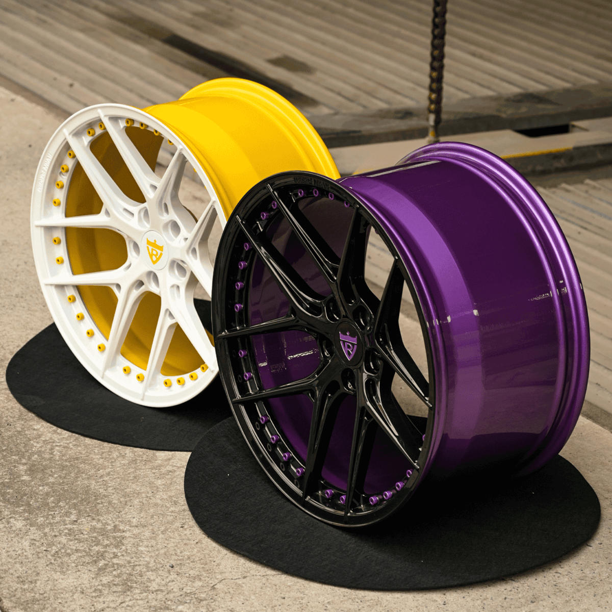 2019 Ford Mustang GT Premium Custom Unique Forged Monoblock Wheels: RV-MR08