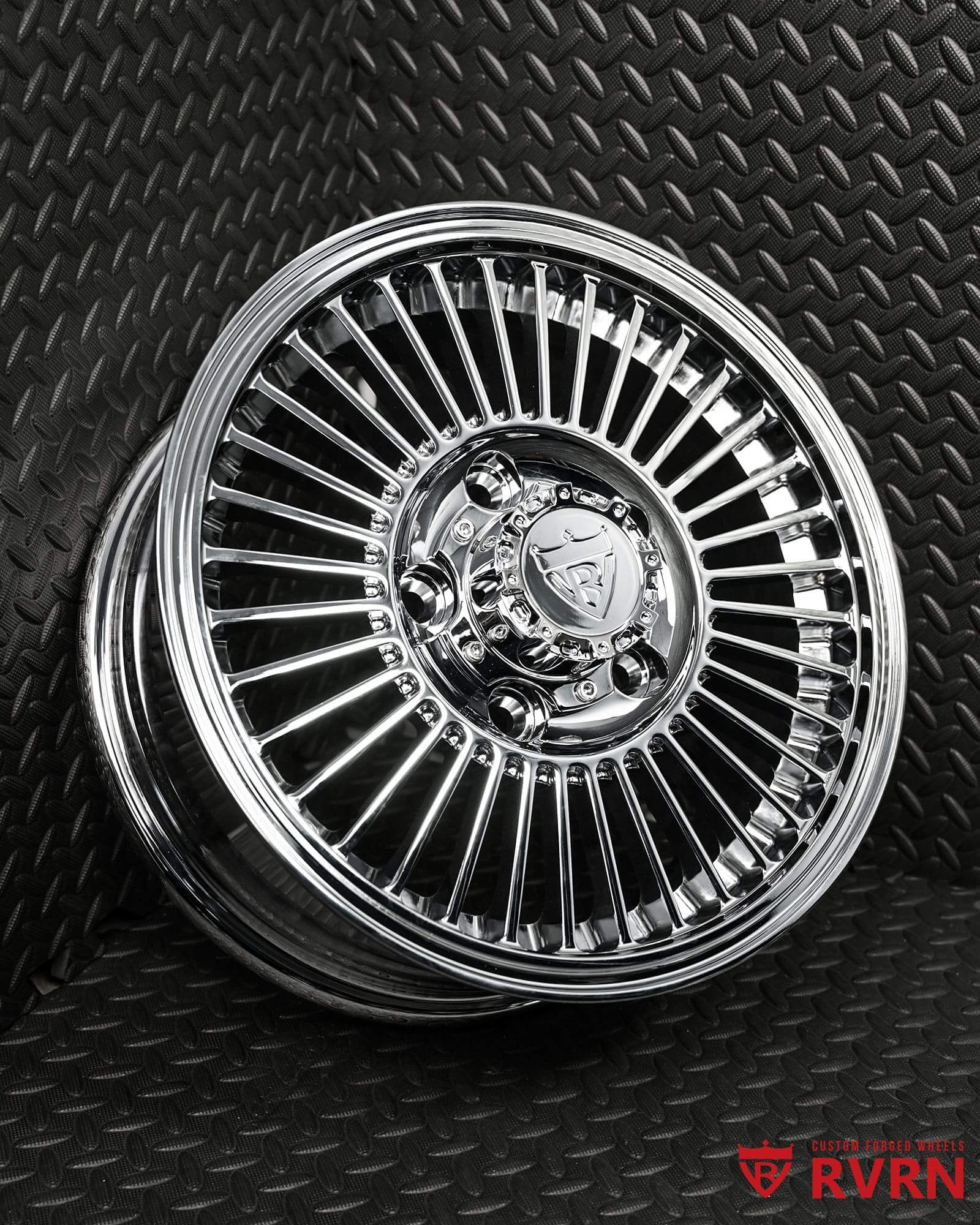 Pontiac Grand Prix Racing Rims 1965 Pontiac Grand Prix Custom Chrome Deep Dish 15