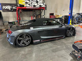 2012 Audi R8 V10 running a set of RVRN Custom Forged Monoblock Cocnave Wheels 