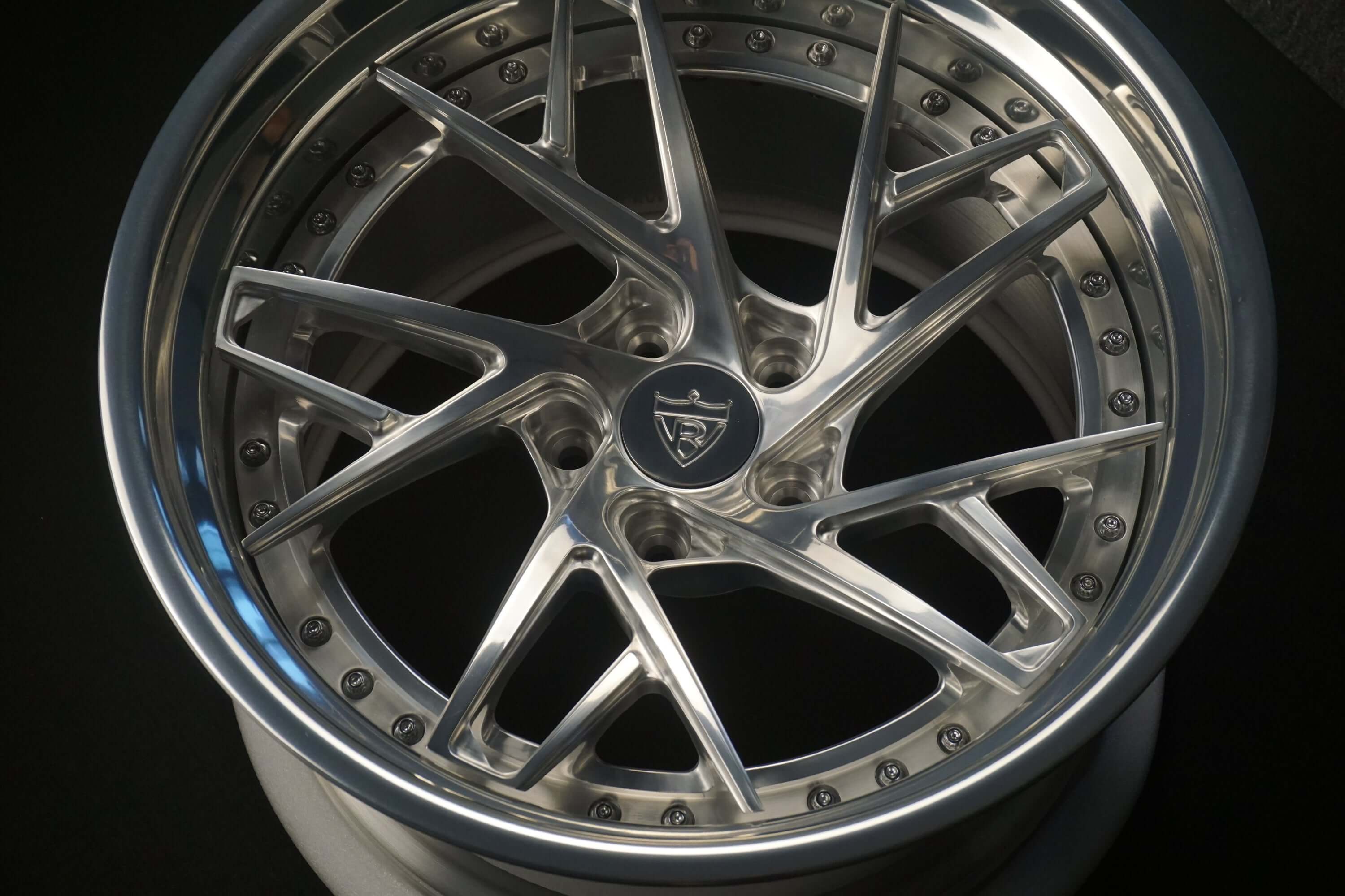 Trans Am Rims Wheels RVRN Custom Forged 2-Piece Pontiac Trans Am Wheels: RV-DS74