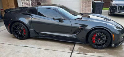 Rear 20x12 concave forged wheel on 2019 Corvette Z06, forged performance fitment, design your own wheels