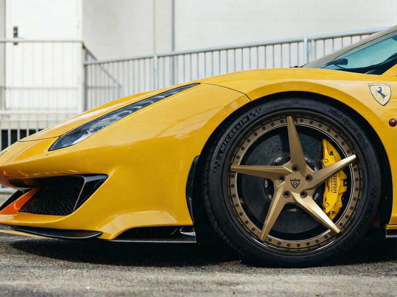 Ferrari Car Rims Ferrari Custom Forged Wheels-Monoblock, 2-Piece Deep Dish – RVRN WHEELS
