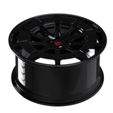 CUSTOM FORGED 1-PIECE WHEEL RV-MB01 in black finish for Dodge Dakota R/T, available in 17"-26" sizes, custom 6 lug rims.