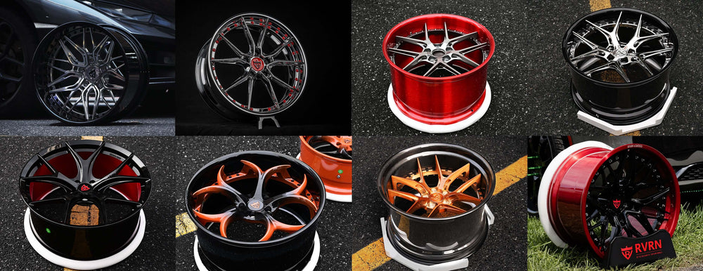 Custom Forged 1/2/3-Piece Wheels for your custom vehicle, build your own unique wheels, custom per order with different size and finishes
