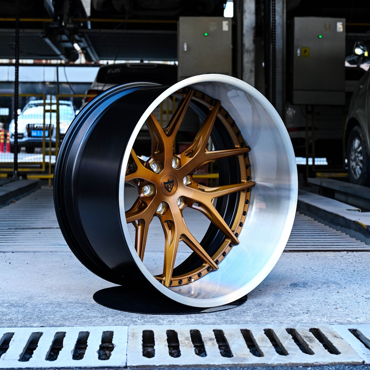 1984 Corvette C4 Custom Deep Dish Forged Wheels — RV-T081